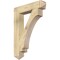 Ekena Millwork Imperial Arts & Crafts Rough Sawn Bracket, Douglas Fir, 6"W x 32"D x 44"H BKT06X32X44IMP03RDF - alternate 1